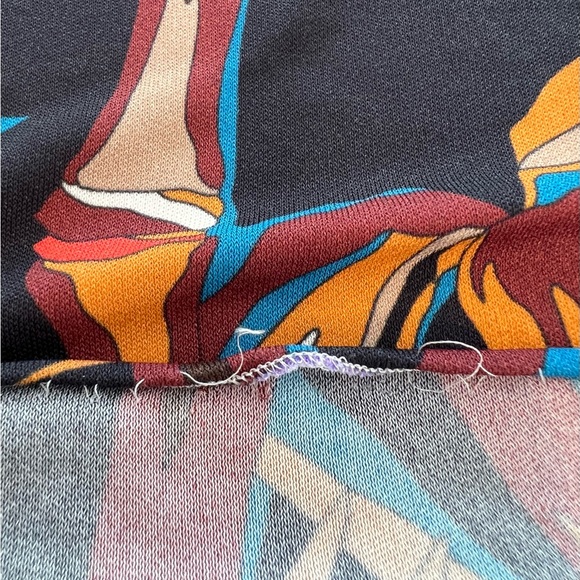 EMILIO PUCCI BLACK MULTI BAMBOO DRESS MODEL 71RL51 SIZE IT 44 / US 10 NWOTS! - Picture 17 of 17